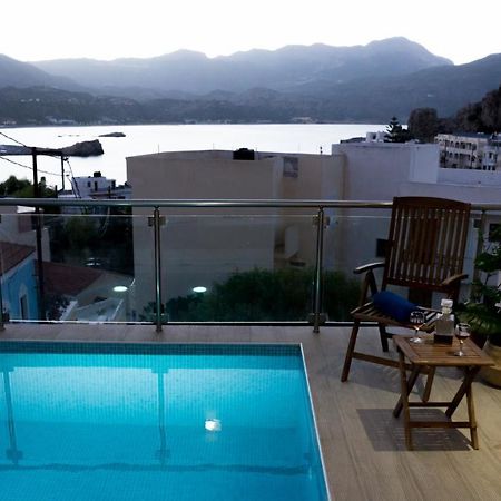 Sunset Brand New Luxury Apt With Pool & Sea View Karpathos Exterior photo