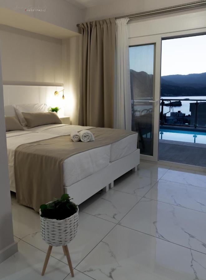 Sunset Brand New Luxury Apt With Pool & Sea View Karpathos Exterior photo