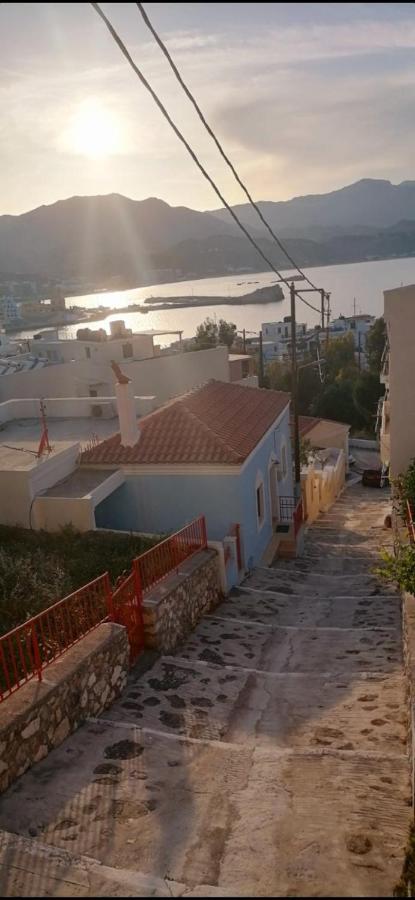Sunset Brand New Luxury Apt With Pool & Sea View Karpathos Exterior photo